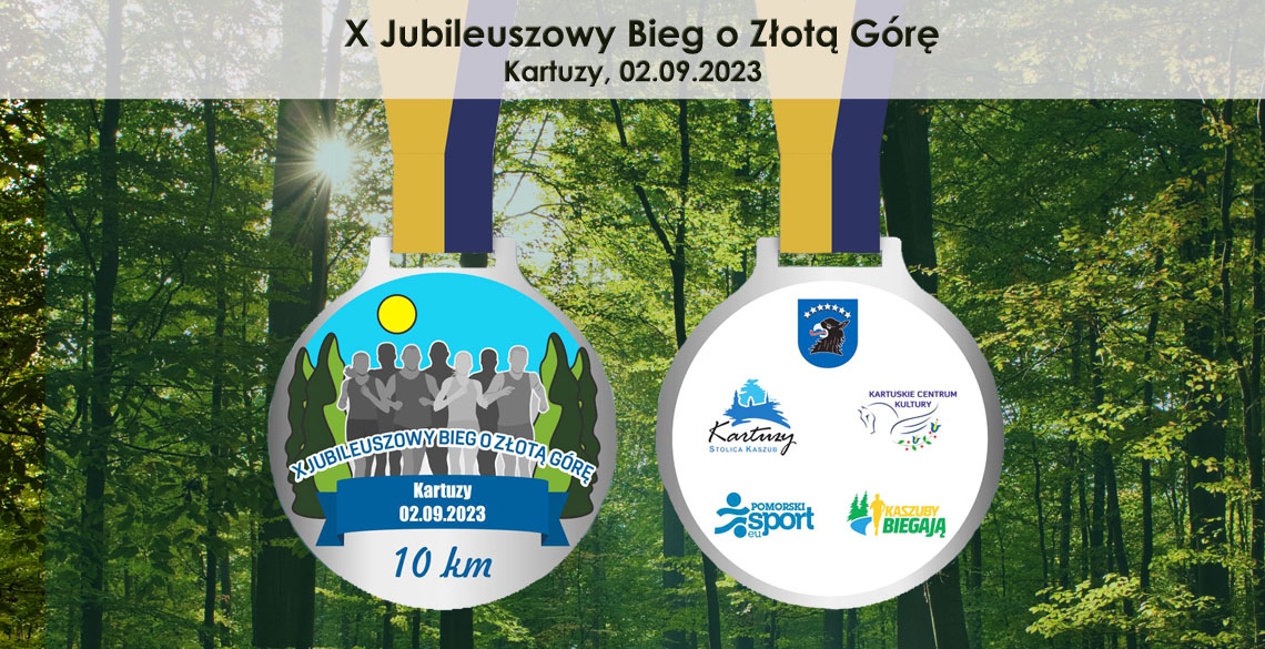 Bieg o Złotą Górę już 2 września w Kartuzach